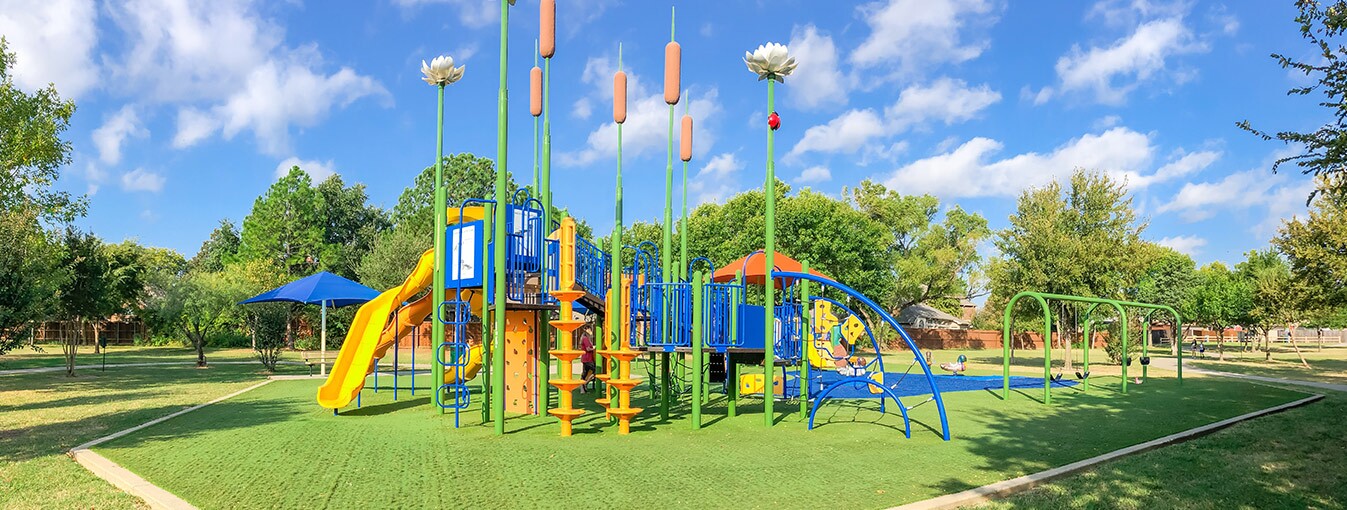 playground with artifical lturf
